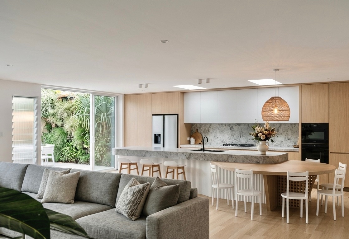 Kitchen and living redesign in Coolum