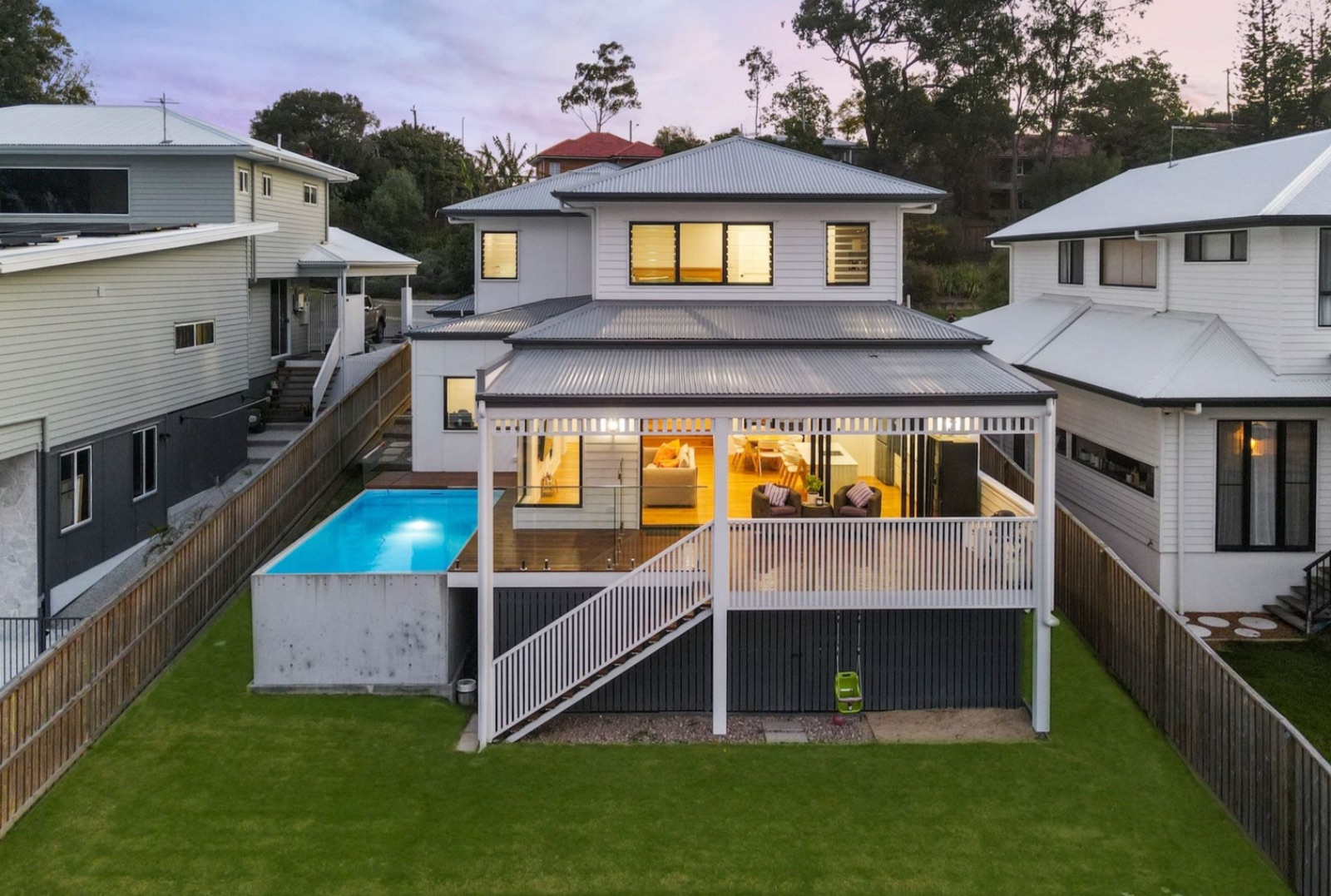 Completed home in Oxley